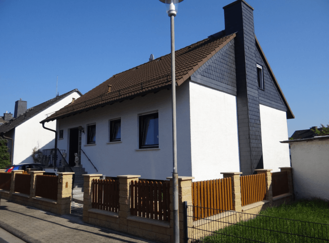 freistehendes Einfamilienhaus